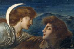 mercurieux:  The Moon and Sleep by Simeon Solomon, 1894. 
