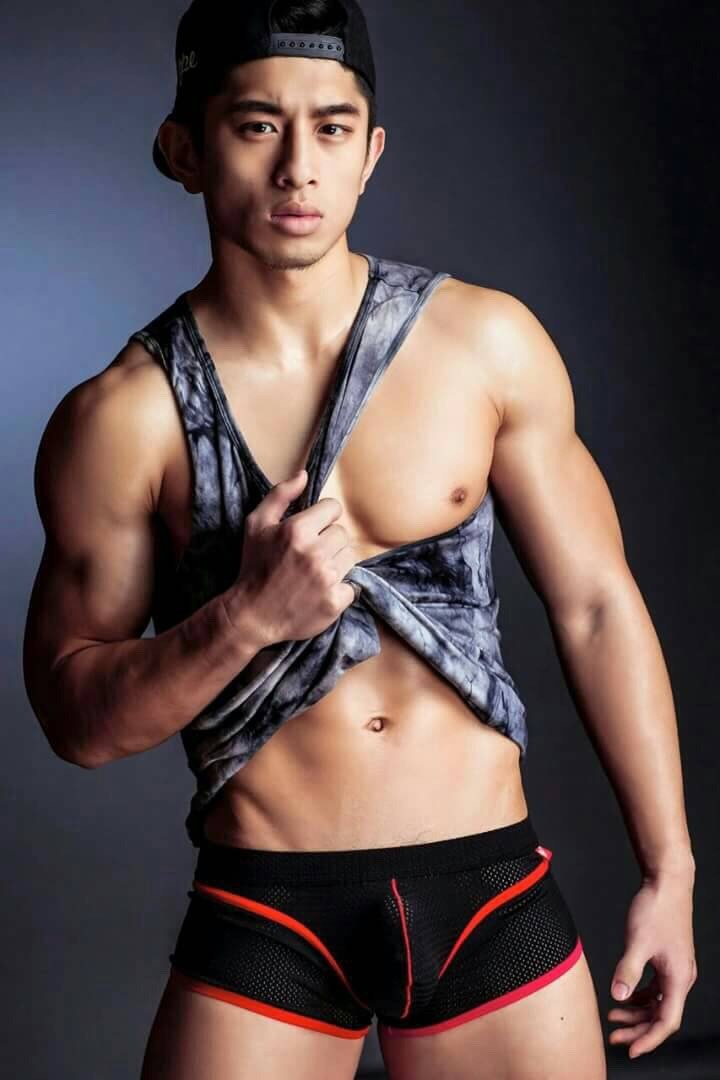 Asian Male Muscle