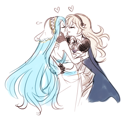 Porn laaaazy corrin/azura doodles bc its about photos