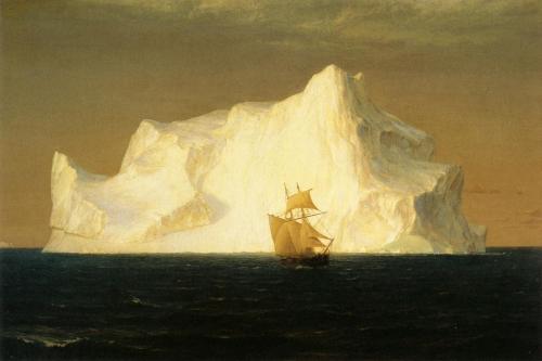 theartistsmanifesto:The Iceberg by Frederic Edwin Church (ca. 1891)It would be a good time for the a