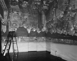 inritus:  Camera Obscura Image of Manhattan