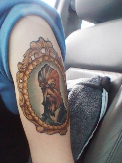 woolymanfa:  Finished tattoo :3 