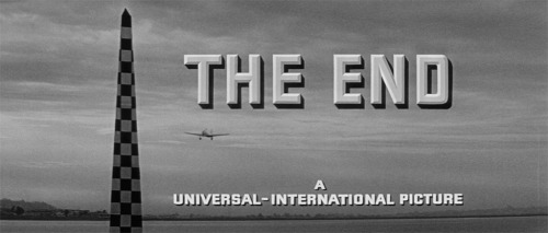 The End #39The Tarnished Angels [USA 1957, Douglas Sirk]