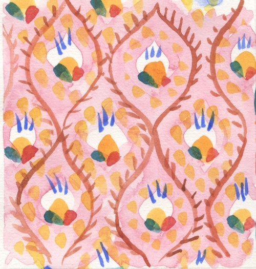 inkwellspells: thinking of bloomsbury group artworks & kilim rug patterns 