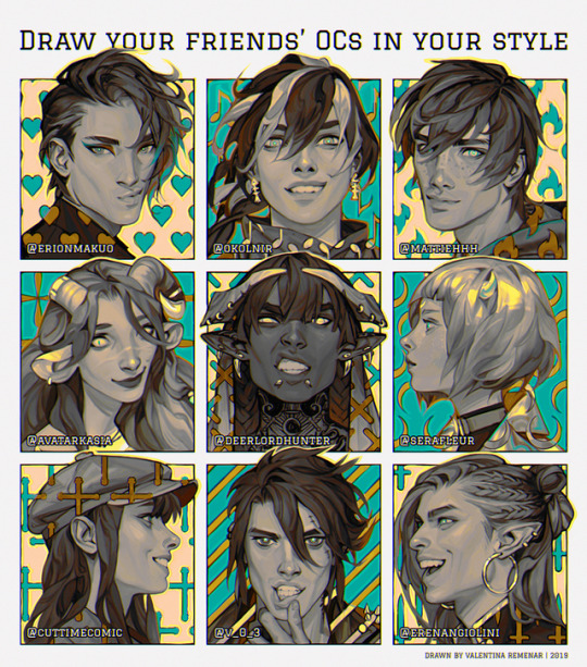 I did a thing XD I had an Ash-block for a month so I decided to do “Draw your friends’ OCs in your style” thingy. I LOVE drawing...