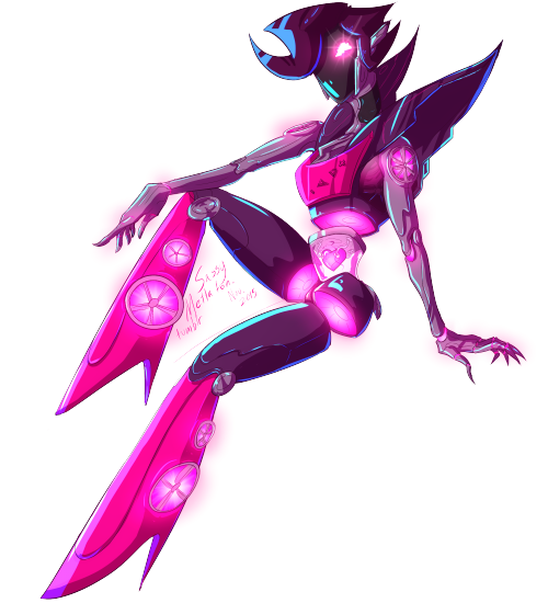 sassymettaton:So the overtale AU got me to thinking… What if MTT had been made of alien technology? 