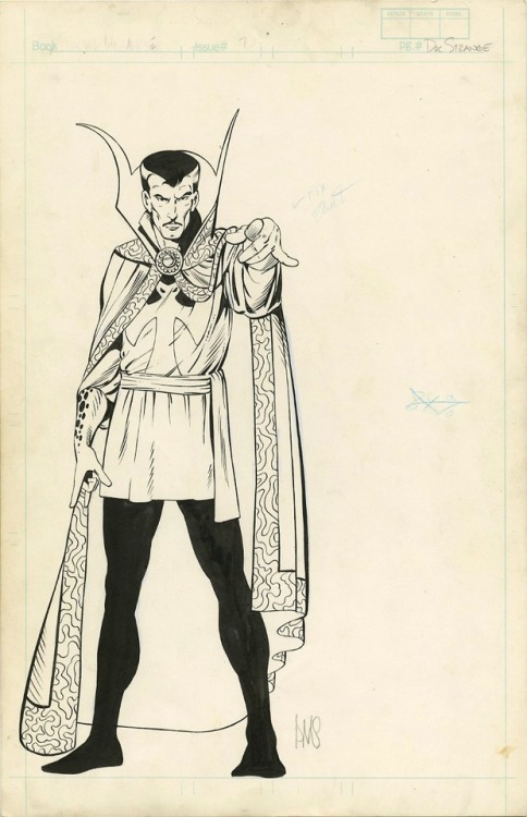 cantstopthinkingcomics: Dr. Strange by Paul Smith