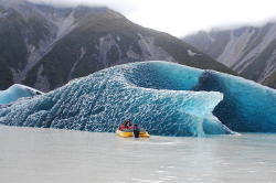 sixpenceee:“The dark blue bottom of an iceberg that just rolled over “ by reddit user Sarahjaha