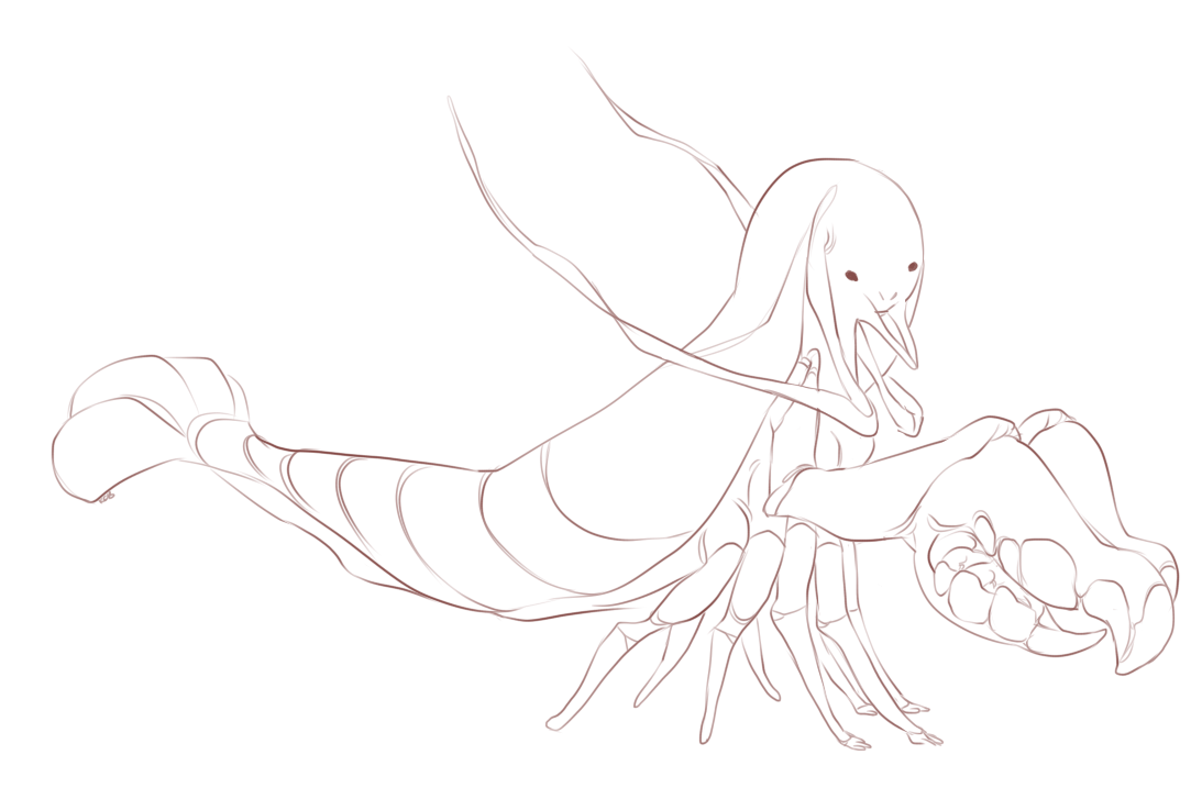 theveryworstthing:  monster girl sketches form the suggestions last night. i mostly
