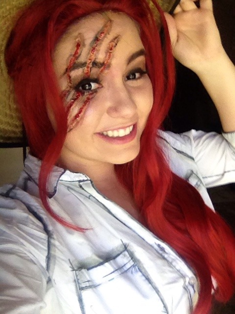 Gooby Cosplays Pool Party Closet Cosplay Female Red Haired Shanks Gooby Cosplays Pool Party Closet Cosplay Female Red Haired Shanks