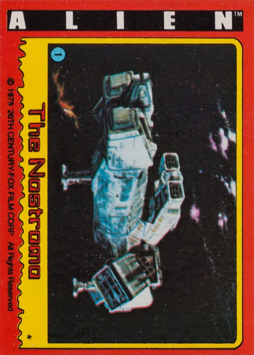 gameraboy: Alien (1979) trading cards.