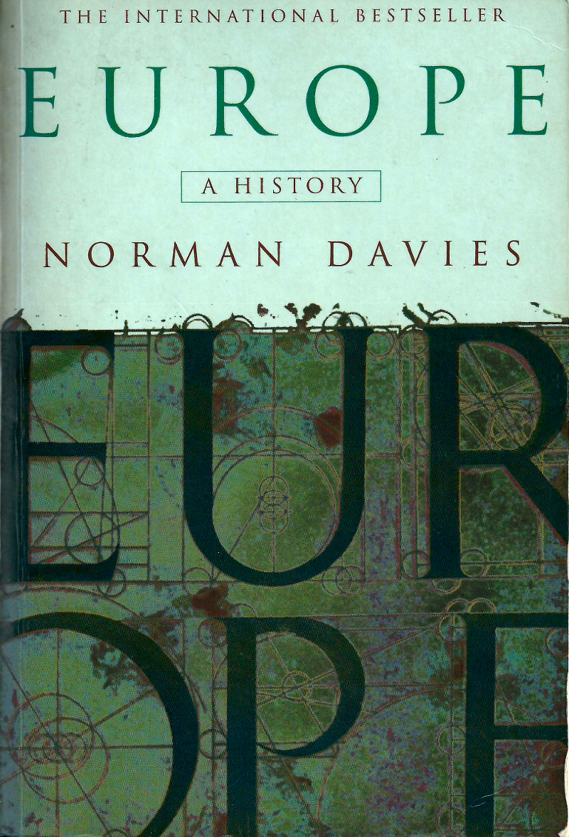 Started #reading: Europe: A History, by Norman Davies.
This year’s “honking big book” for the summer holidays. Started it a little early to make sure it fits the bill: only 15 pages in, and it’s brilliant. See you in 1,200 pages!