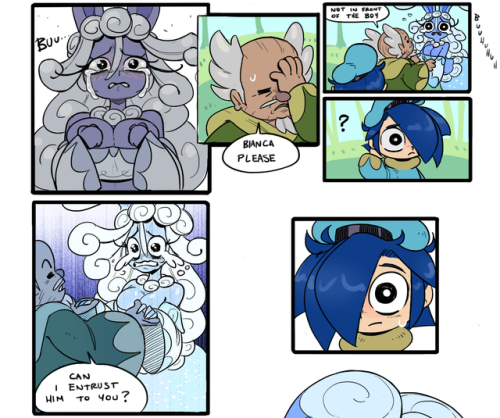 lonelycloudcomic:Lonely Cloud 001 – ( “I’m Wizzy, Shy to meet you“) Created by Kooh and G3no