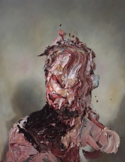 redlipstickresurrected:  Antony Micallef (English, b. 1975, Swindon, England) - Raw Intent No. 6, 2016  Paintings: Oil with Beeswax on French Linen  