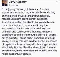 Fully agreed.  I still don’t understand why people think Capitalism is evil&hellip; like any way you look at it its not.  Historically, economically, socially, scientifically&hellip; like&hellip; what the fuck are you people talking about?