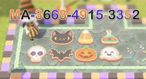 halloween cookie paths