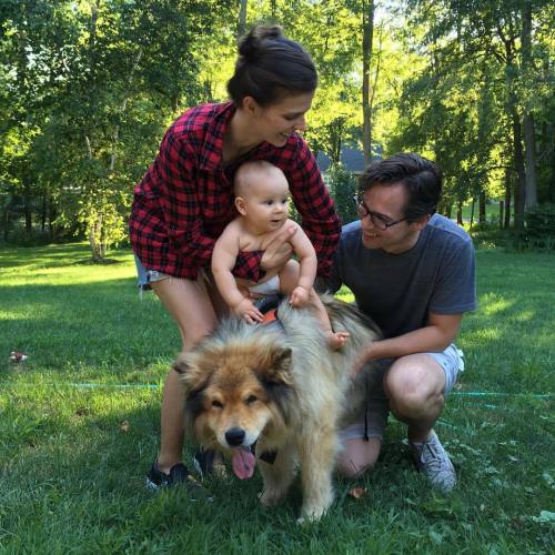 Our last family photo before Suki passed away & we miss her silly muppet face every single day.