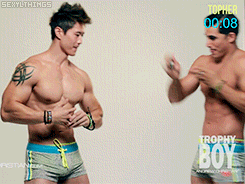 alekzmx:  Topher Dimaggio &amp; Peter Lee (by sexylthings) 