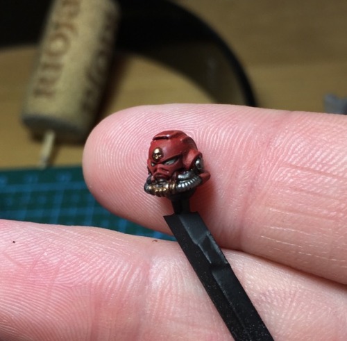 Primaris Inceptor sergeant head WIP