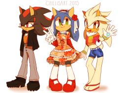 chillisart:  fashionable hedgehogs dont need