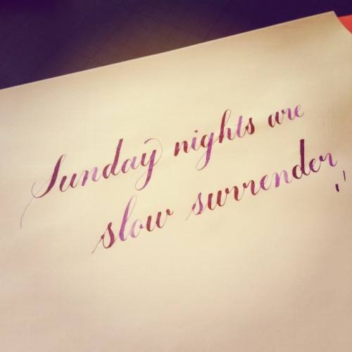 calligraphy-by-sam:  Practice