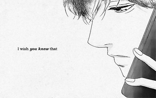shoujo-moments:  “We’re a crooked love in a straight line down.”