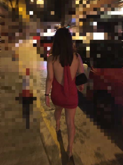 slutty-asian-hotwife:  On request by some of the followers, reposting my slutty whore wife wearing this hot revealing red dress to clubbing, like a paid whore.  Slutty-Asian-hotwife.tumblur.com