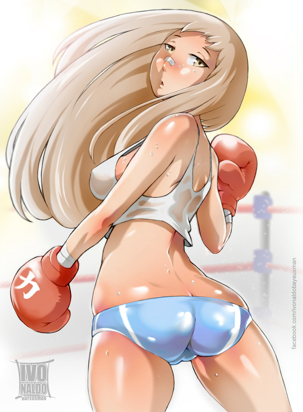 bayeuxman:  Boxer Girl