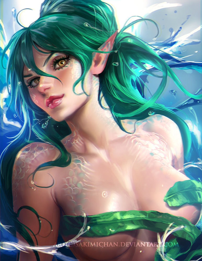 sakimichan:Another patreon commission done for Heather of her oc Shane who is also