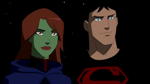 youngjusticestuff:New Year’s kisses.