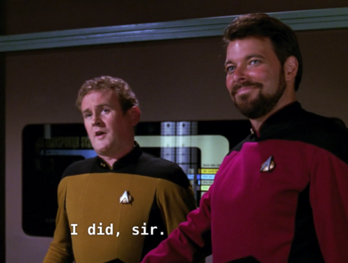 setyourphaserstoslutty: angrywarrior69: dreamts: this might be my absolute favorite tng scene ever j