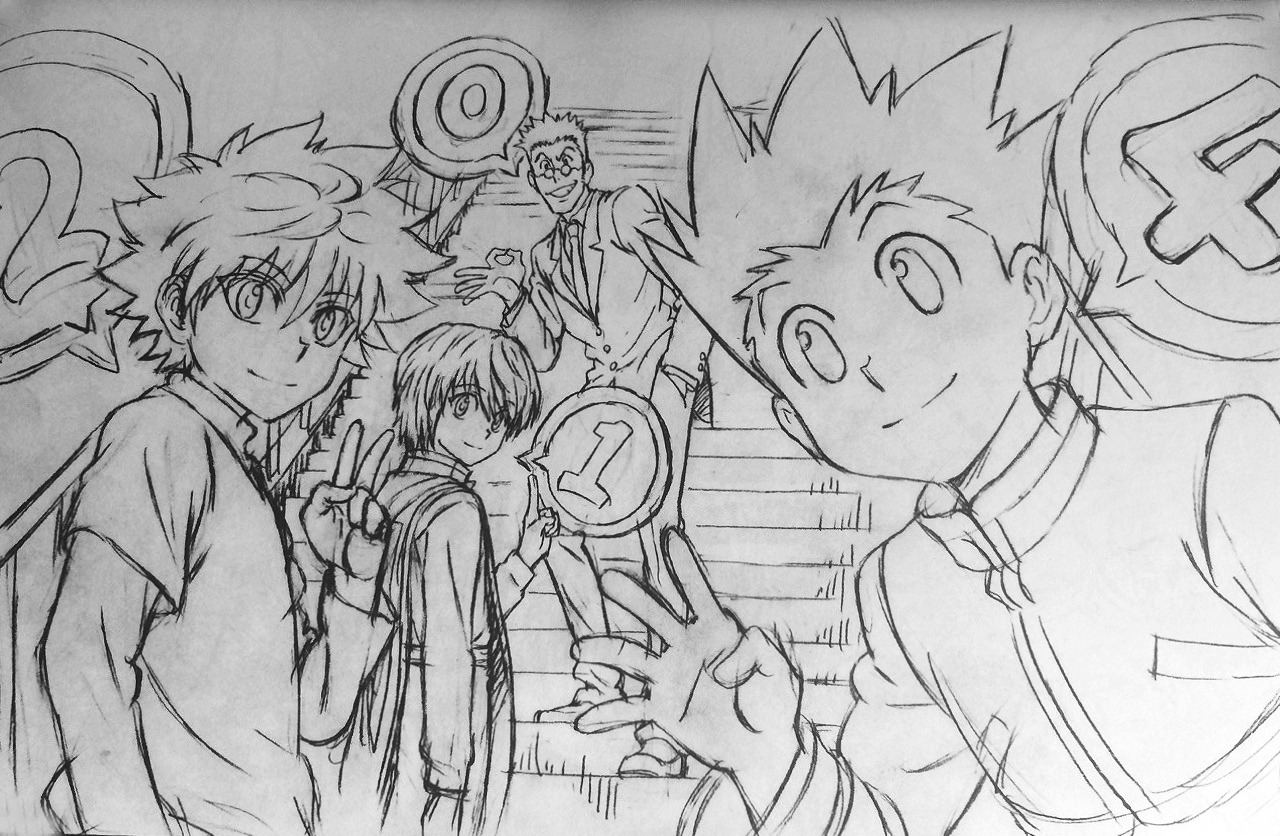 Hunter x Hunter (2011) 10th Anniversary Special Illustration : r/ HunterXHunter