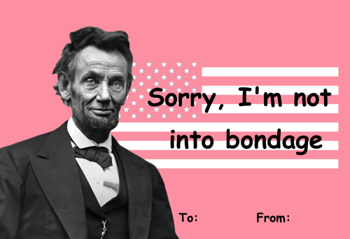 gollurn:Here’s to receiving the presidential treatment this valentine’s day
