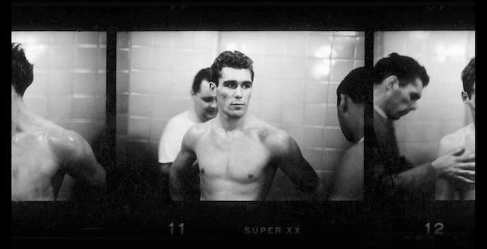petrpetrpetr:  Stanley Kubrick:  Boxer Walter Cartier  (1940s) via thenewloverofbeauty