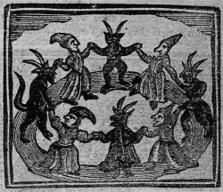 deathandmysticism:  Witches dancing with