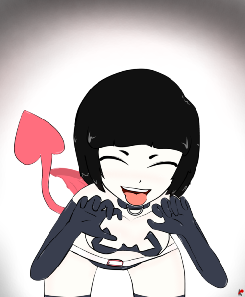 katpanda: Lin all dressed for Halloween