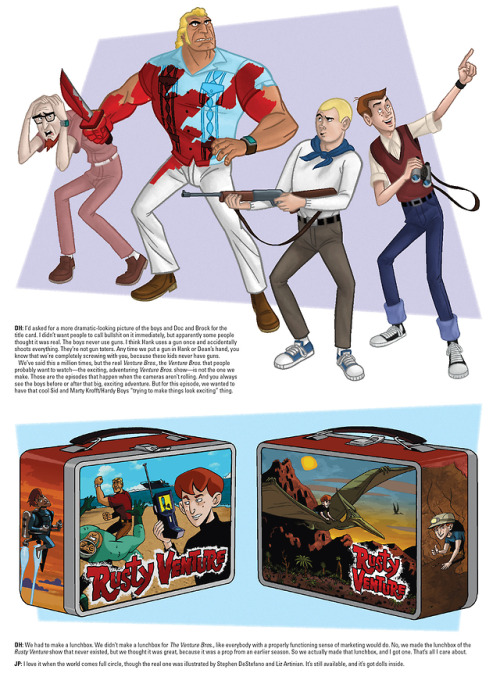 youcannotpartywithyourpantsup:  The Art and Making of the Venture Bros, published by Dark Horse Books