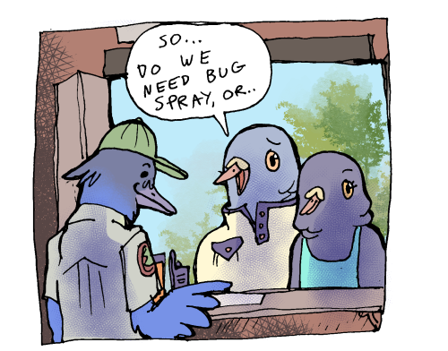 bedupolker:Support your local park rangers Damn I feel like this when I end up on a bug rant.