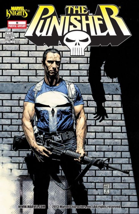 The Punisher (2000-2001) #7-8 covers by Tim Bradstreet.This Punisher story is a great place to start