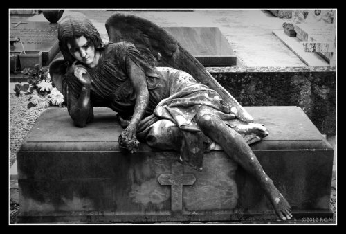 fer1972:  Beautiful Death: Cemetery Statues Photography by f-c-n