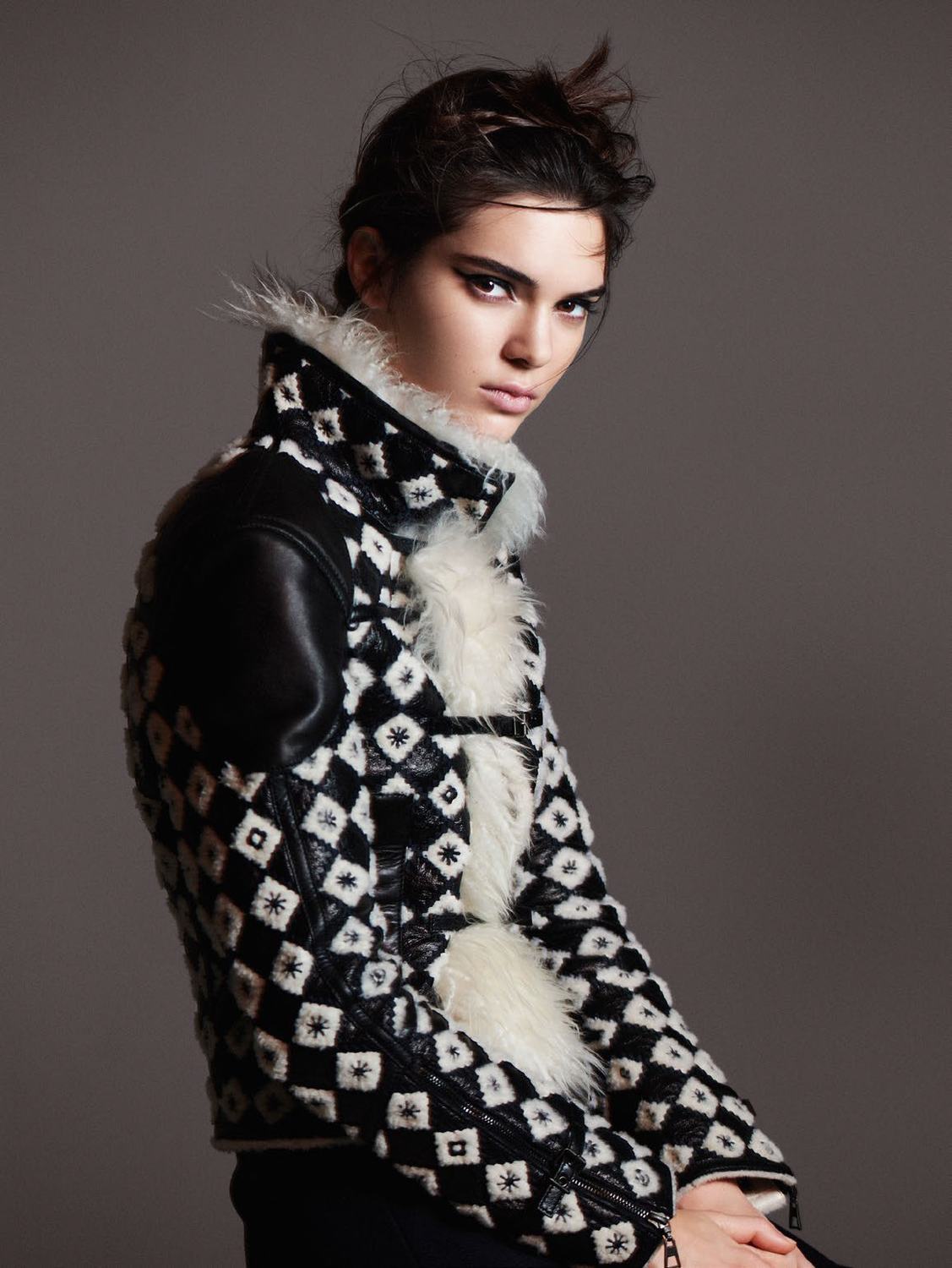 Vogue Paris October 2015 : Kendall Jenner By David Smis - Tumblr Pics