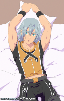 hentaibrain:  Riku from Kingdom Hearts (: