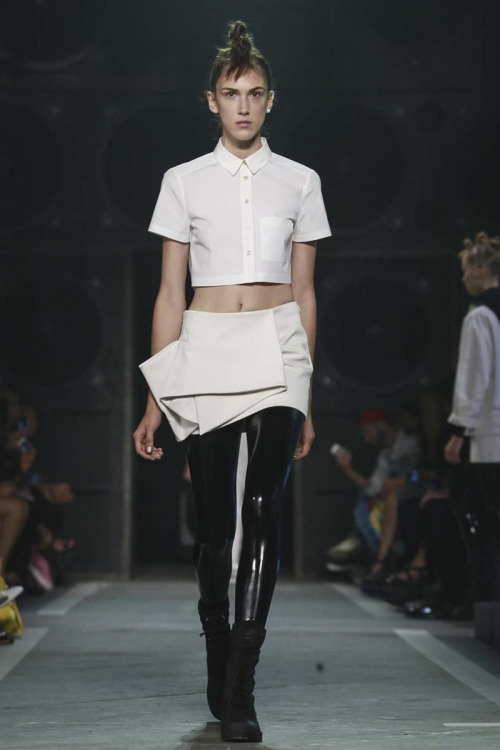 genetic-freak:  Marc by Marc Jacobs | Spring/Summer 2015  LOVE the Latex! It was brilliant to work f