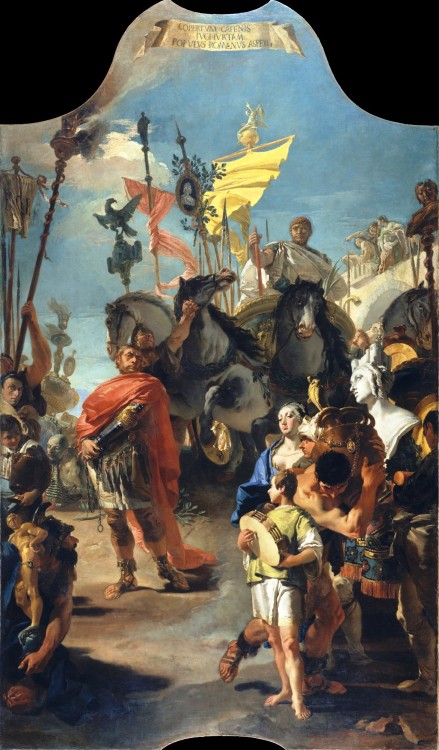 The Triumph of Marius (part of a series of ten paintings, also known as The People of Rome Behold Ju