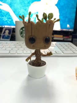 tinyprinceofdisney:  constable-frozen:  Let it Groot  Let it groot    I want Groot