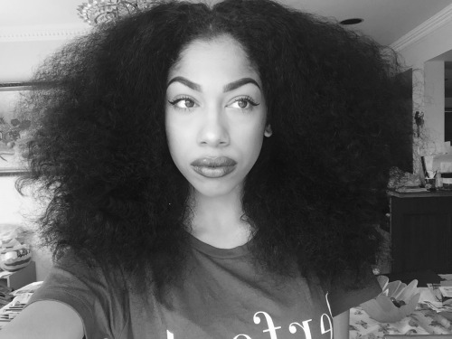 basicallyrihanna:  “Women of other ethnicity’s, their hair falls by nature. It drops, and drapes, and hangs loosely. But a Black woman’s hair rises by nature. It blossoms against the current of life. At its best, it swirls and spins like the earth,