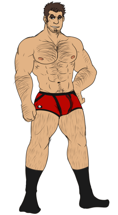 thewildwolfy:  mister-pancake needed a ref of Daisuke so I whipped one up