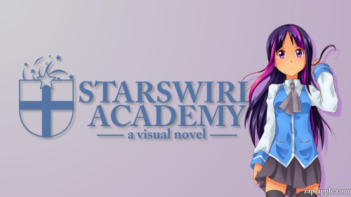 shawnyall:  Custom Starswirl Academy wallpapers for you visual novel fans!Check them out at zap-apple.com! Tumblr exclusive. :P 