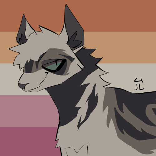 shrimp-sushi:warrior cat pride icons w my designs lol (free to use w credit)cats in order in tags