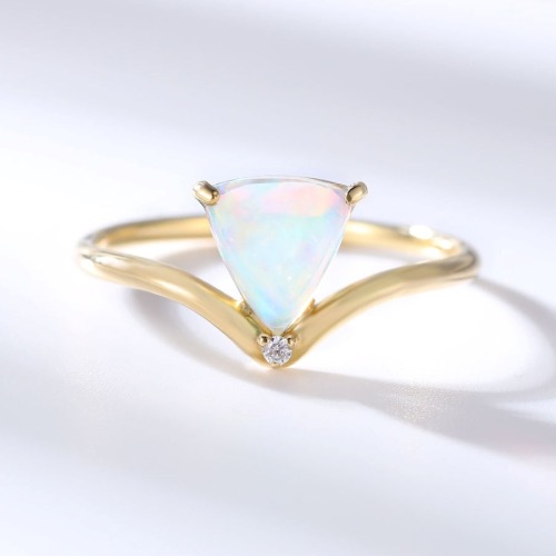 sosuperawesome:Moonstone / Opal / Alexandrite RingsRoo Ring Co on Etsy